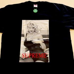Supreme Anna Nicole Smith BLK Tee